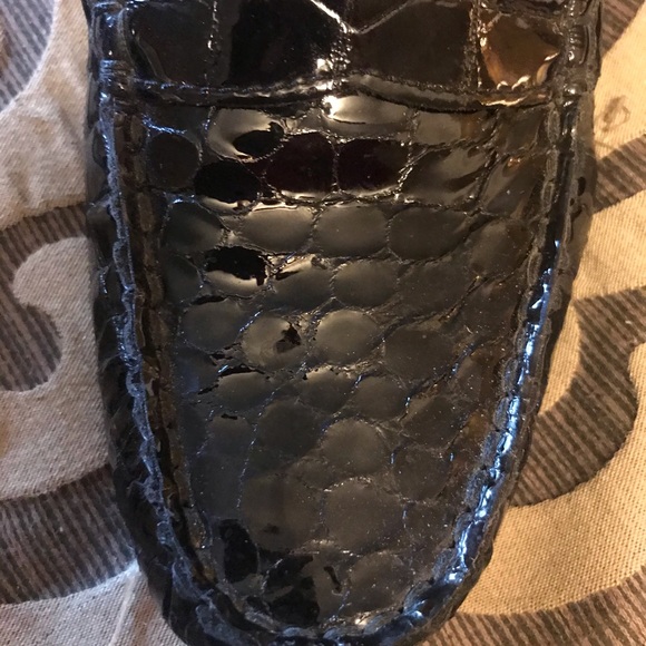 Cole Haan Air Penny Black Pat Croc loafer - Picture 6 of 6